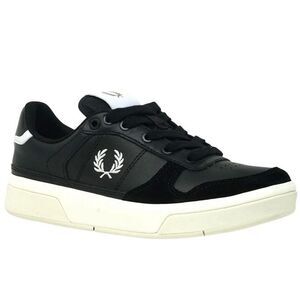 Fred Perry Womens/Ladies Leather Sneakers / Black